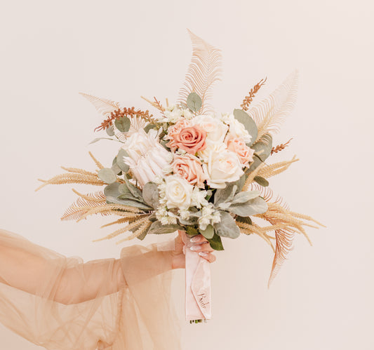 Bouquet Ready Bridal Pocket - Blush