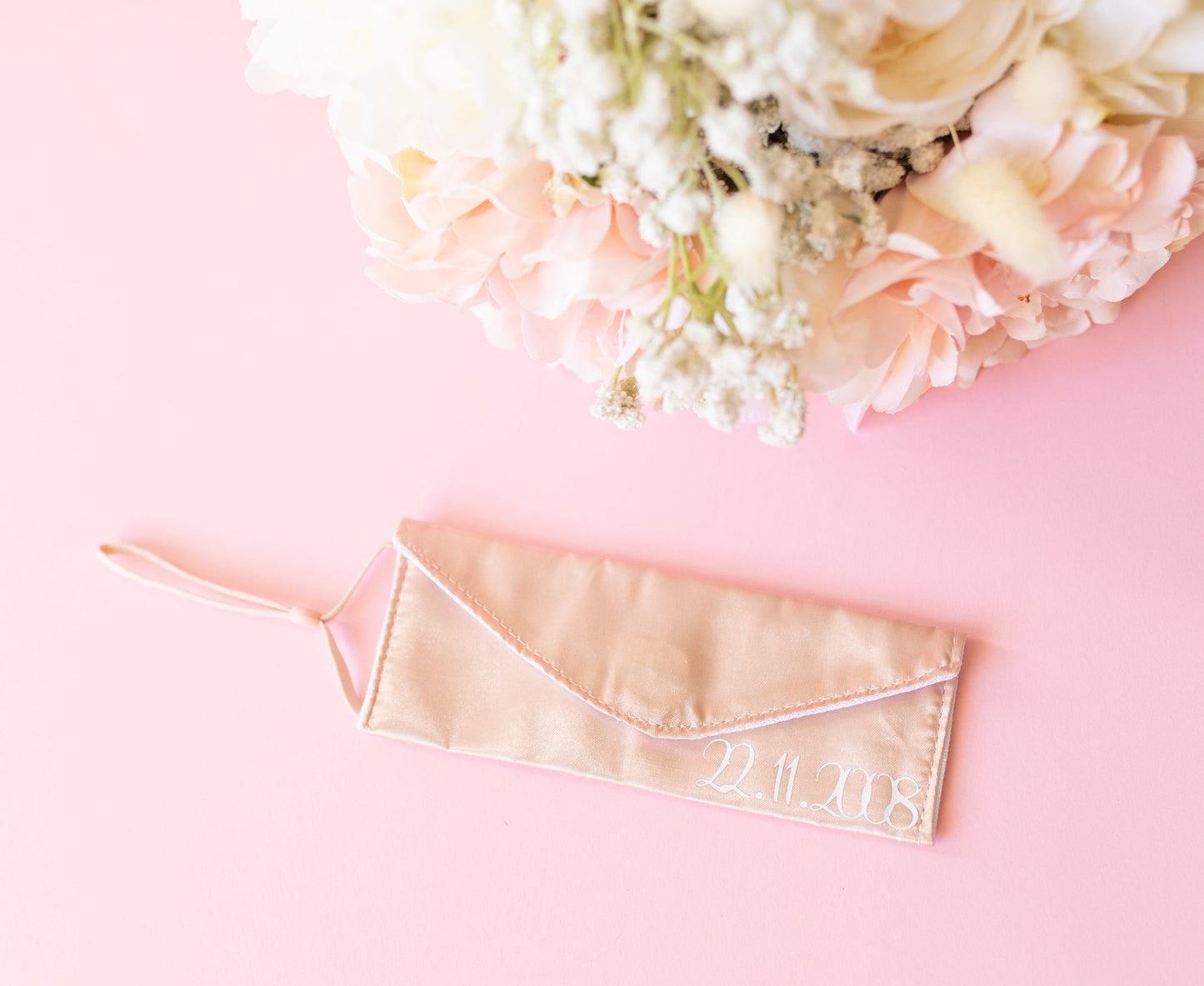 Personalise Me Bridal Pocket - Blush